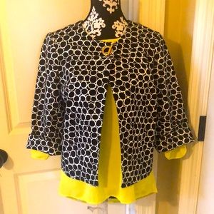 Beautiful polka dot blazer